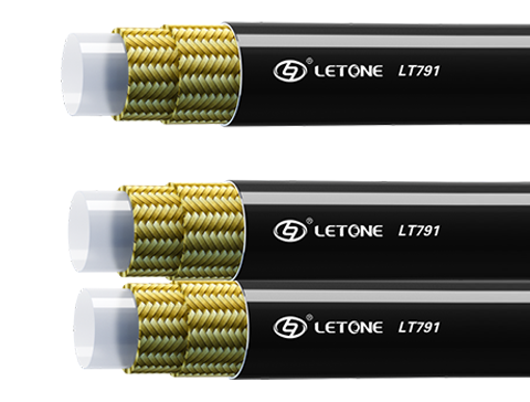 SAE 100R7 Wire Braid High Pressure Thermoplastic Hose