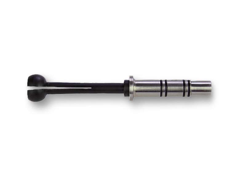 Dynamic Rotating Bolt Hole Probe with Split Tip (coils are positioned at right angle to the probe shaft length; Differential Unshielded)