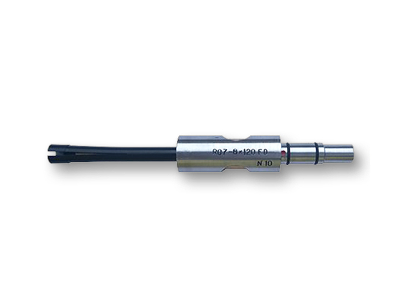 Dynamic Rotating Bolt Hole Probe with Flexible Tip (coils are positioned at right angle to the probe shaft length; Differential Unshielded)