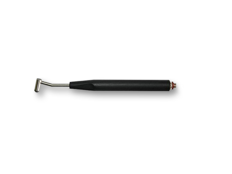 Right Angle Surface Probe (90˚ tip, handle angle 15°, Single / Single Shielded)