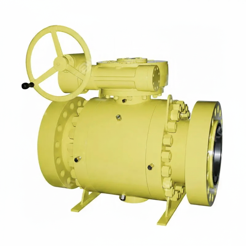 High Pressure Trunnion Ball Valve