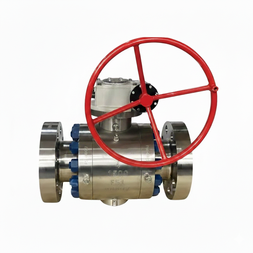 ASTM A182 F51 ball valve