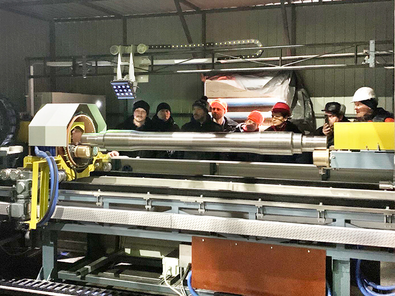 Railway axles testing at their production release using automated means of non-destructive testing